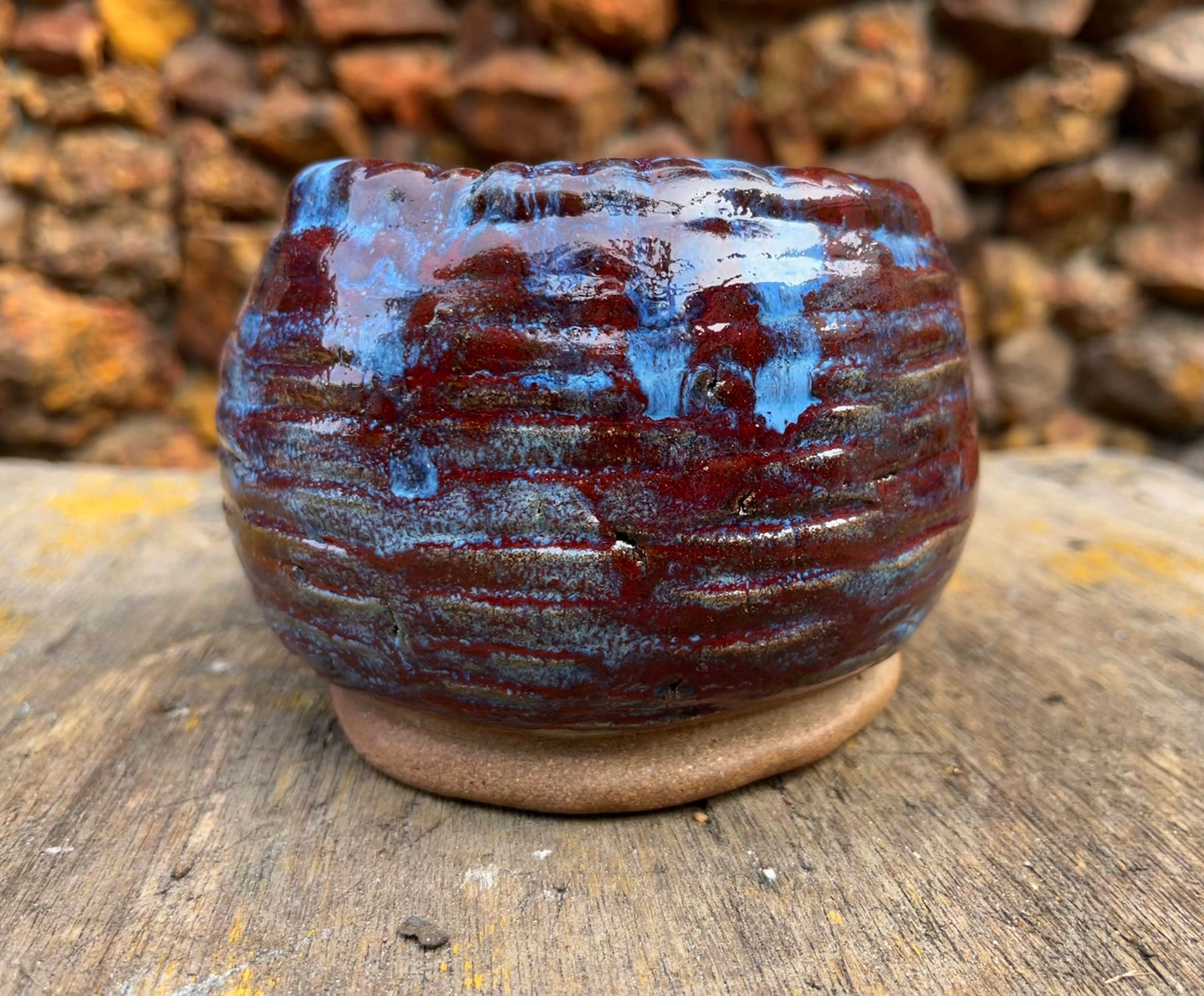 Red and blue