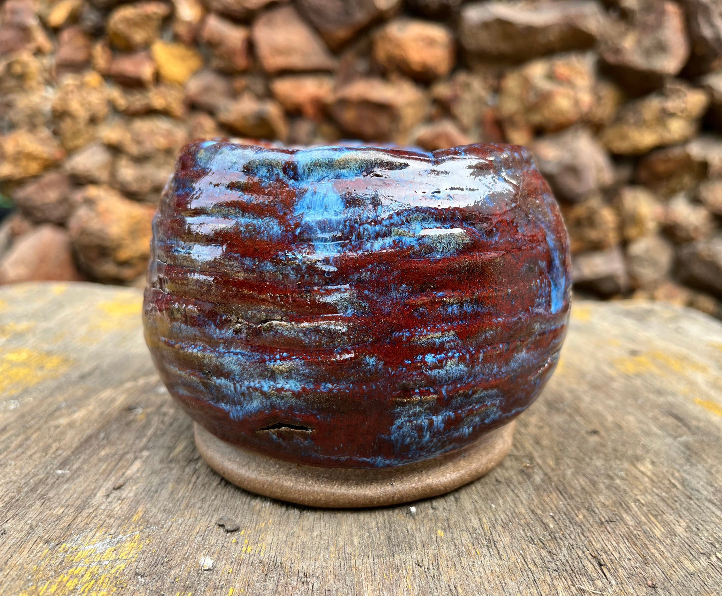 Red and blue